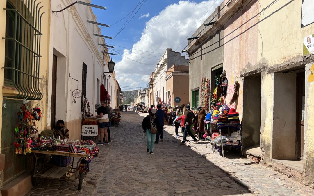 Street scene Humahuaca