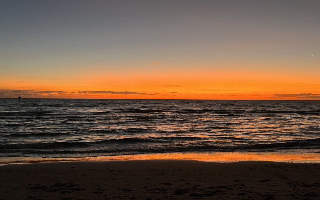 Sunset at Aspendale