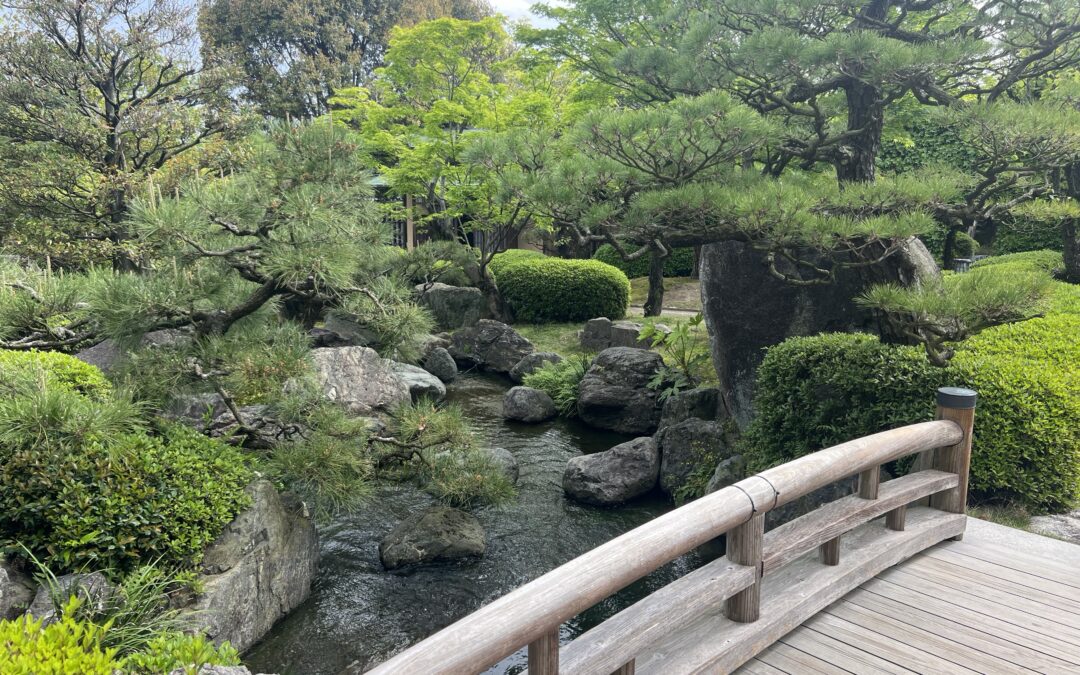 Japanese garden, Fukuoka